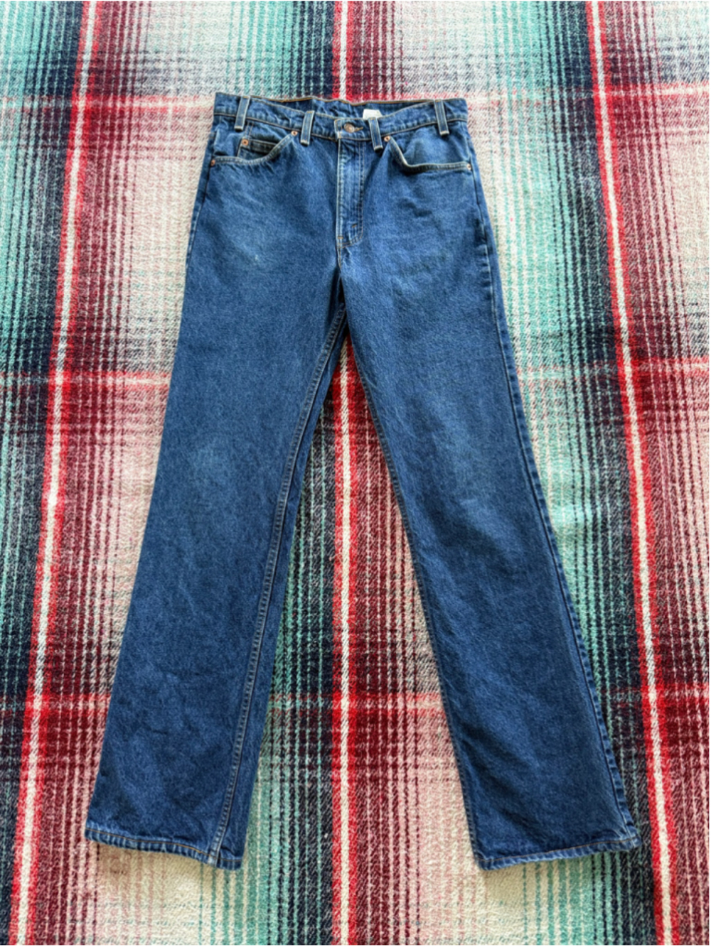 Vintage Levi’s 517 Mid Wash Bootcut Jeans 33x34(32x33)